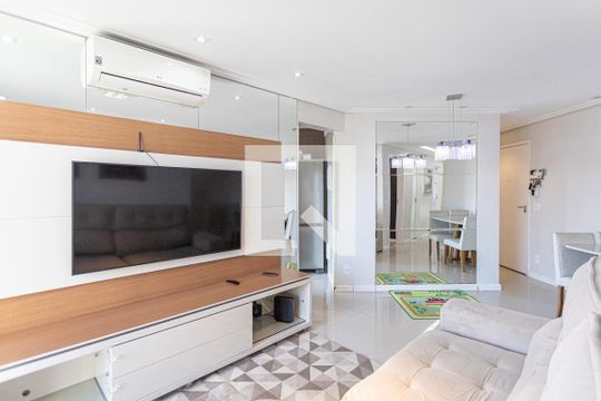 Sala de apartamento para alugar com 3 quartos, 96m² em Vila Osasco, Osasco