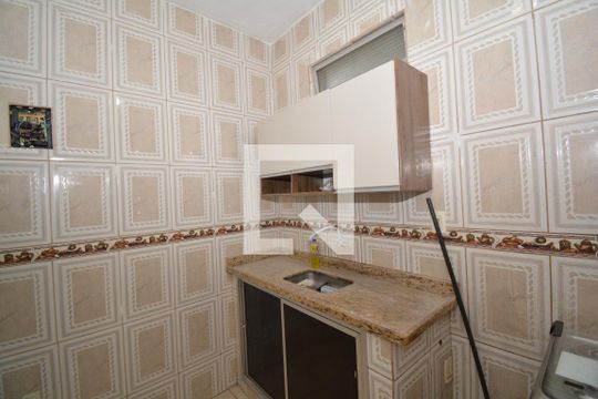 Cozinha e Área de Serviço de casa para alugar com 1 quarto, 50m² em Vaz Lobo, Rio de Janeiro