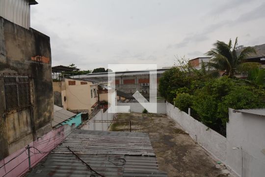 Vista da Sala de casa para alugar com 1 quarto, 50m² em Vaz Lobo, Rio de Janeiro