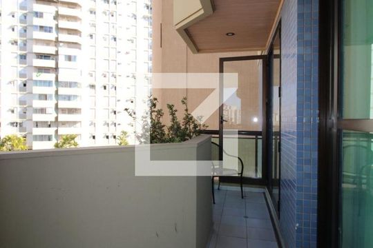 Sacada da Sala e do Quarto de apartamento para alugar com 1 quarto, 70m² em Cambuí, Campinas