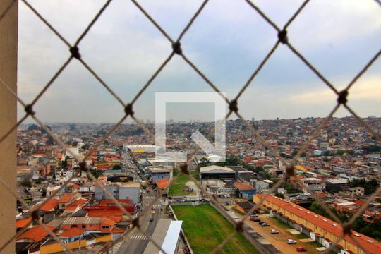 Vista da Sala de apartamento para alugar com 2 quartos, 50m² em Jardim Utinga, Santo André