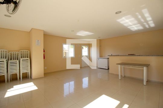 Área comum - Salão de festas de apartamento para alugar com 2 quartos, 48m² em Vila Angélica, Sorocaba