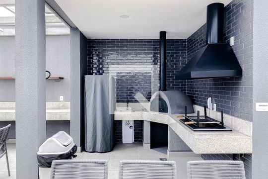 Área comum - Churrasqueira de apartamento à venda com 2 quartos, 75m² em Belenzinho, São Paulo