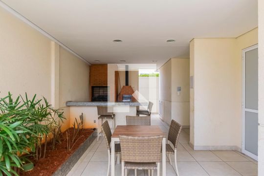 Área comum - Churrasqueira de apartamento para alugar com 2 quartos, 59m² em Jardim da Glória, São Paulo