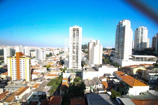 vista varanda quarto 1 de apartamento à venda com 3 quartos, 90m² em Santa Teresinha, São Paulo