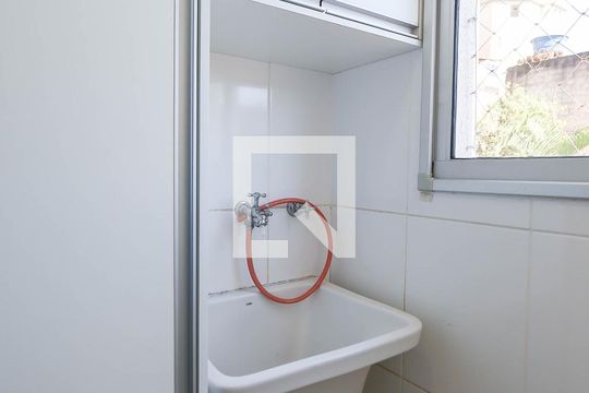 Área de Serviço de apartamento à venda com 3 quartos, 77m² em Jardim América, Belo Horizonte