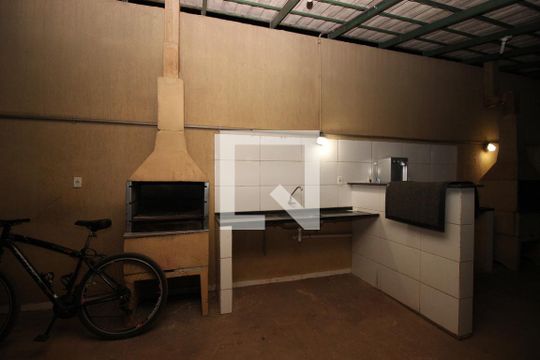Área comum - Churrasqueira de apartamento para alugar com 2 quartos, 60m² em Ceilândia Norte (ceilândia), Brasília