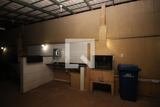 Área comum - Churrasqueira de apartamento para alugar com 2 quartos, 60m² em Ceilândia Norte (ceilândia), Brasília