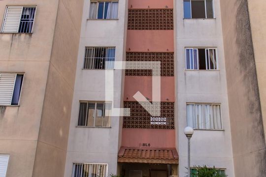 Fachada do bloco de apartamento à venda com 2 quartos, 59m² em Campanário, Diadema