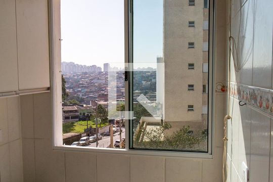 Área de Serviço de apartamento à venda com 2 quartos, 59m² em Campanário, Diadema
