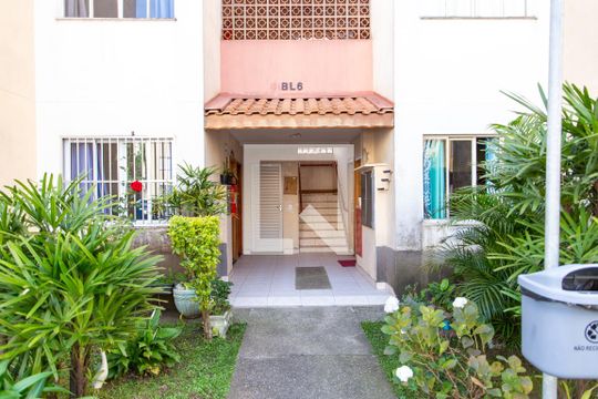 Fachada do bloco de apartamento à venda com 2 quartos, 59m² em Campanário, Diadema