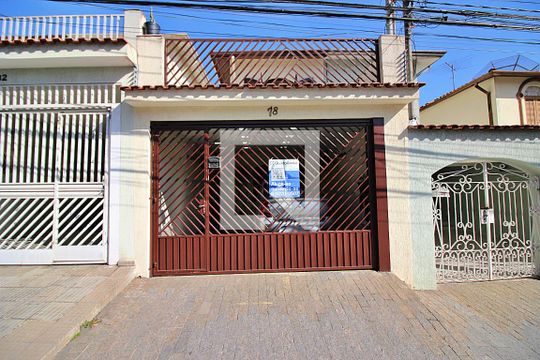 Fachada de casa à venda com 3 quartos, 150m² em Centro, São Bernardo do Campo