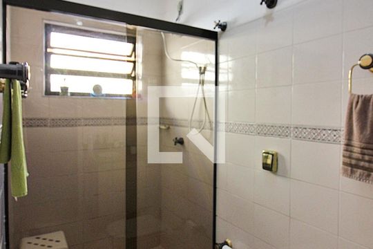 Banheiro do Quarto 1 - Suíte de casa à venda com 3 quartos, 150m² em Centro, São Bernardo do Campo