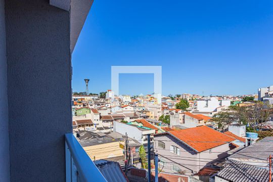 Sacada do Quarto 2 de casa à venda com 2 quartos, 81m² em Vila Helena, Santo André