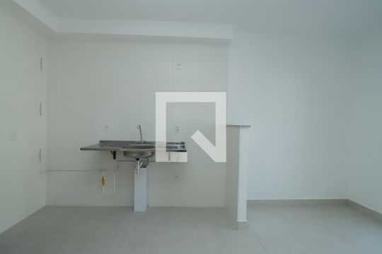Cozinha e Área de Serviço de apartamento à venda com 2 quartos, 39m² em Bom Retiro, São Paulo
