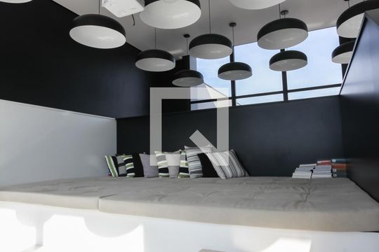 Área comum de kitnet/studio para alugar com 1 quarto, 36m² em Bom Retiro, São Paulo