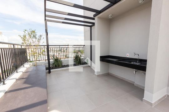 Área comum de kitnet/studio para alugar com 1 quarto, 36m² em Bom Retiro, São Paulo