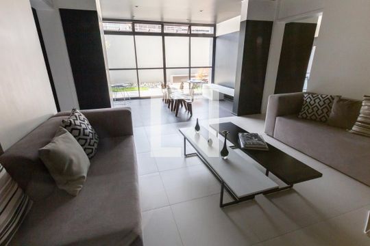 Área comum de kitnet/studio para alugar com 1 quarto, 36m² em Bom Retiro, São Paulo