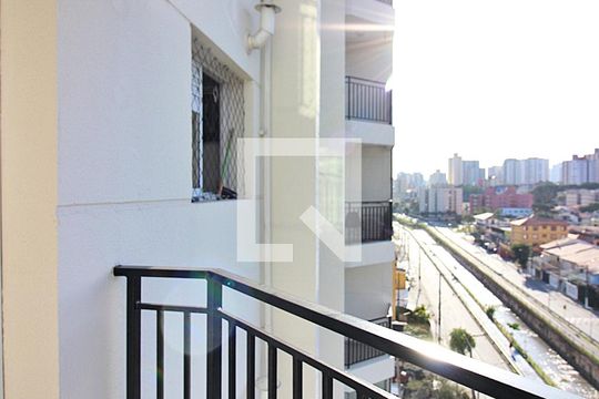 Varanda da Sala de apartamento à venda com 2 quartos, 50m² em Nova Petrópolis, São Bernardo do Campo