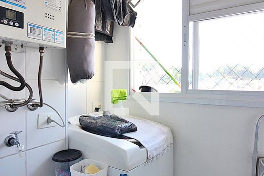 Área de Serviço de apartamento à venda com 2 quartos, 50m² em Nova Petrópolis, São Bernardo do Campo