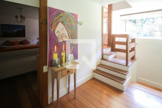 Hall de casa de condomínio à venda com 4 quartos, 550m² em Gávea, Rio de Janeiro