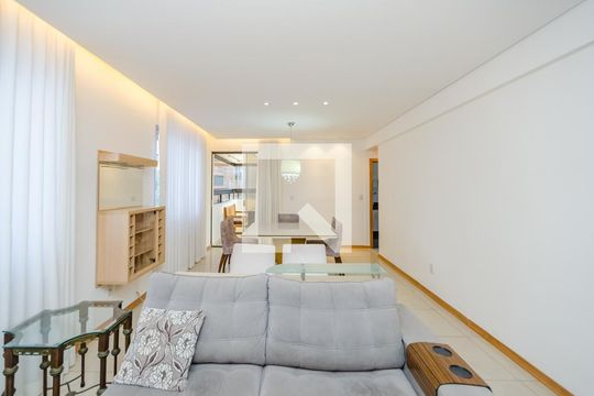 Sala de apartamento para alugar com 3 quartos, 150m² em Buritis, Belo Horizonte
