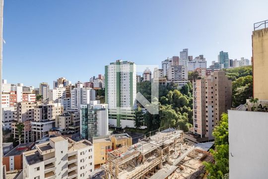 Varanda da Suíte  de apartamento para alugar com 3 quartos, 150m² em Buritis, Belo Horizonte