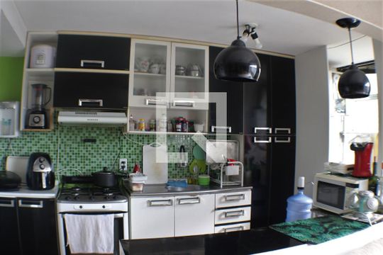 Cozinha de apartamento à venda com 2 quartos, 68m² em Pechincha, Rio de Janeiro