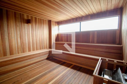 sauna de kitnet/studio para alugar com 1 quarto, 25m² em Santana, São Paulo