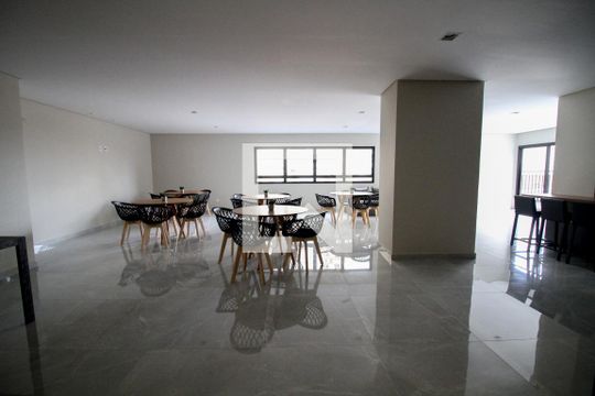 salao de festas de kitnet/studio para alugar com 1 quarto, 25m² em Santana, São Paulo