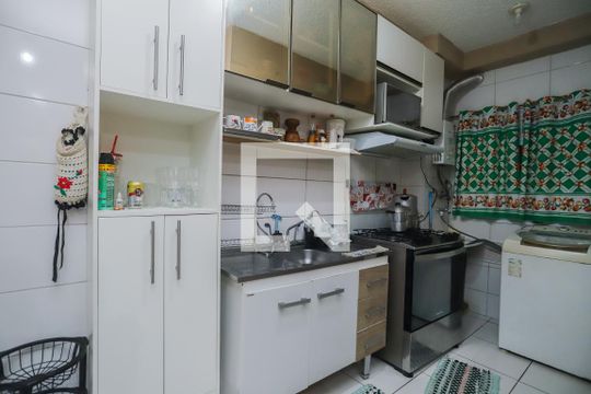 Cozinha e Área de Serviço de apartamento à venda com 2 quartos, 45m² em Bom Retiro, São Paulo