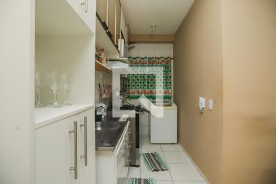 Cozinha e Área de Serviço de apartamento à venda com 2 quartos, 45m² em Bom Retiro, São Paulo