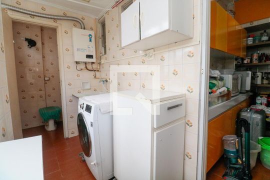 Área de serviço de apartamento à venda com 3 quartos, 97m² em Pinheiros, São Paulo