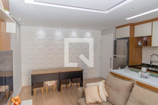 Sala de apartamento para alugar com 2 quartos, 51m² em Centro, Diadema