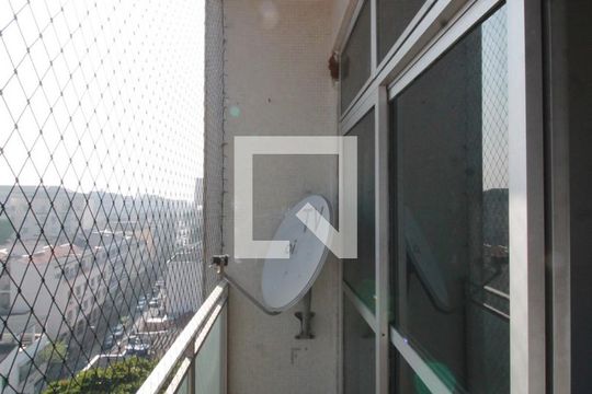 Varanda da Sala de apartamento para alugar com 3 quartos, 115m² em Méier, Rio de Janeiro