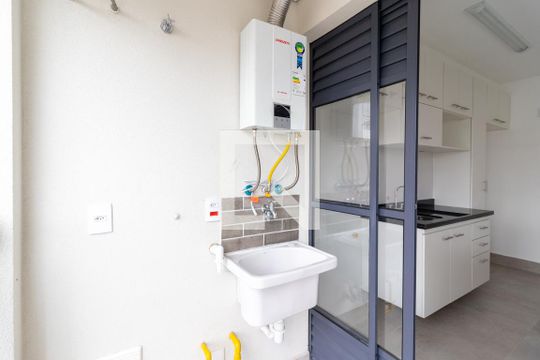 Área de Serviço de apartamento para alugar com 2 quartos, 50m² em Vila Dom Pedro Ii, São Paulo