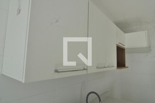 Cozinha - Armários de apartamento à venda com 2 quartos, 54m² em Jacarepaguá, Rio de Janeiro