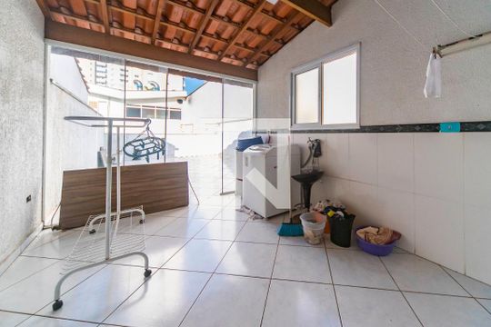 Área de Serviço de apartamento à venda com 2 quartos, 134m² em Centro, Santo André