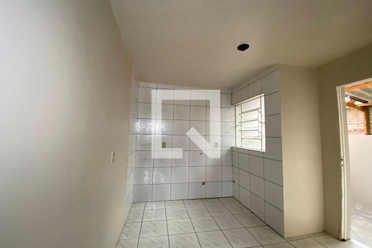 Cozinha de apartamento à venda com 1 quarto, 35m² em Santo Afonso, Novo Hamburgo