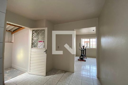 Cozinha de apartamento à venda com 1 quarto, 35m² em Santo Afonso, Novo Hamburgo