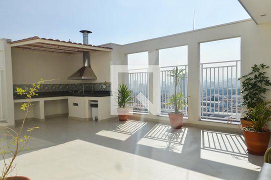 Área comum - Churrasqueira de apartamento para alugar com 2 quartos, 58m² em Jardim Tranqüilidade, Guarulhos