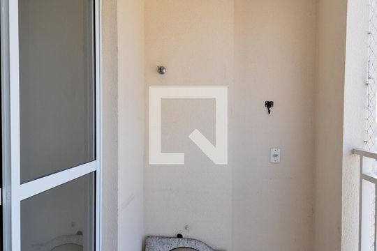 Varanda da Sala de apartamento para alugar com 2 quartos, 58m² em Jardim Tranqüilidade, Guarulhos