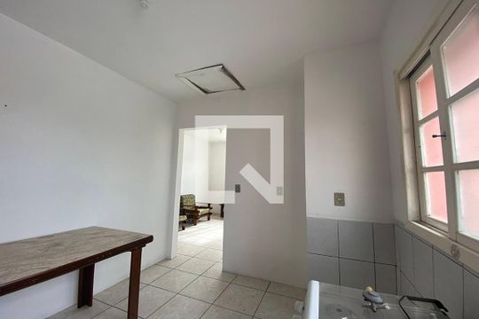 Cozinha de apartamento à venda com 1 quarto, 35m² em Santo Afonso, Novo Hamburgo