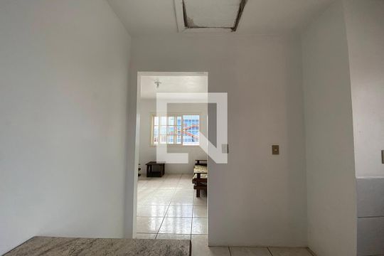 Cozinha de apartamento à venda com 1 quarto, 35m² em Santo Afonso, Novo Hamburgo