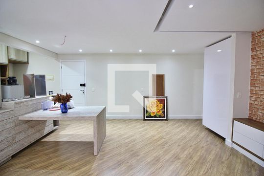 Sala de apartamento à venda com 2 quartos, 72m² em Nova Petrópolis, São Bernardo do Campo