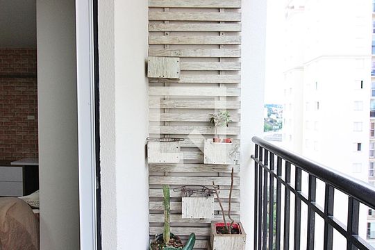 Varanda Sala de apartamento à venda com 2 quartos, 72m² em Nova Petrópolis, São Bernardo do Campo