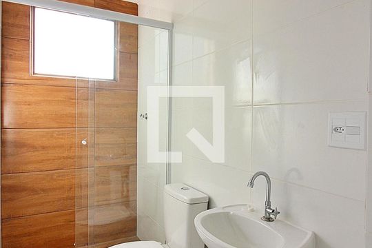 Banheiro Social de apartamento à venda com 2 quartos, 65m² em Centro, São Bernardo do Campo
