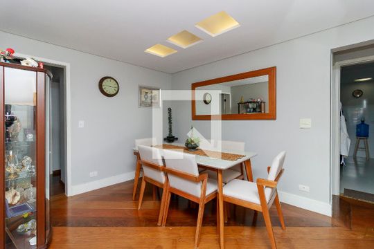 Sala de Jantar de apartamento à venda com 3 quartos, 114m² em Santo Amaro, São Paulo