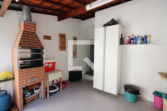 Espaço Gourmet de casa à venda com 3 quartos, 200m² em Montanhão, São Bernardo do Campo