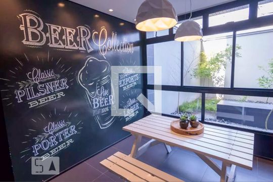 Área comum de kitnet/studio à venda com 1 quarto, 36m² em Bom Retiro, São Paulo